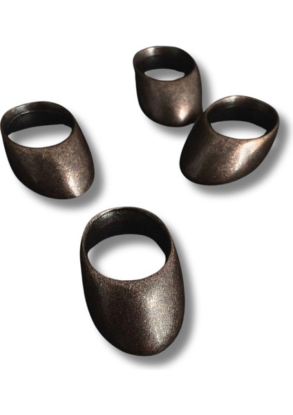 Metal Alaşım Zihgir Bronz – Başparmak Okçu Yüzüğü