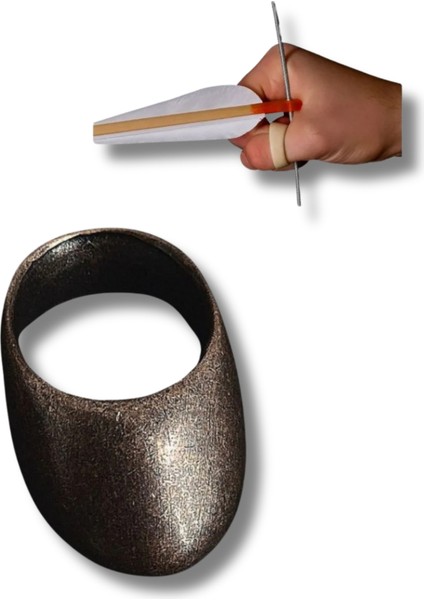 Metal Alaşım Zihgir Bronz – Başparmak Okçu Yüzüğü fiyatları