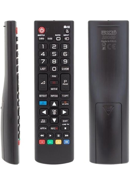 Lg RM-L1162 Smart My Apps Tuşlu Kısa Lcd-Led Tv Kumandası (AKB73715601A)