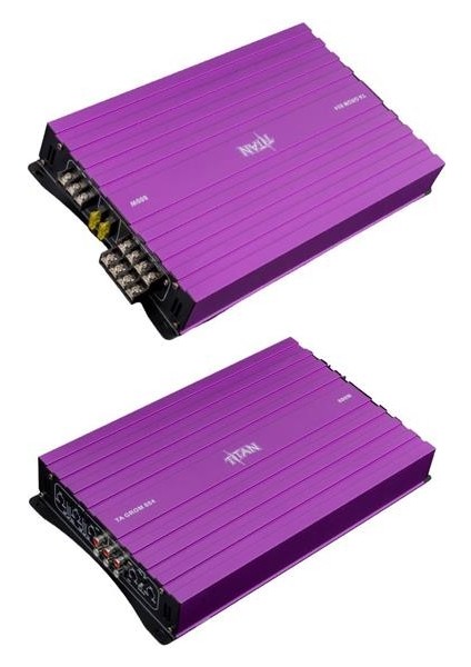 TITAN-804 4 Kanallı Max 1600 Watt Oto Amfi-Anfi modelleri