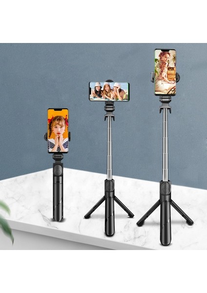 Zt-02 Kablosuz Kumandalı Bluetooth Telefon Selfie Çubuğu Ayaklı Tripod fiyatları