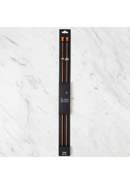 Rosewood 3 mm 36 cm Ahşap Örgü Şişi