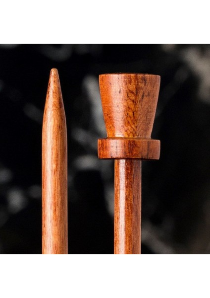 Rosewood 6 mm 36 cm Ahşap Örgü Şişi fiyatları