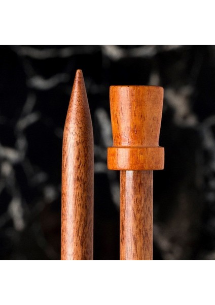 Rosewood 9 mm 36 cm Ahşap Örgü Şişi fiyatları