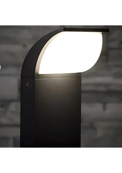 Berlin 30 cm Led’li Bahçe Bollard – 14W 3000K Antrasit Kısa Aydınlatma Direği