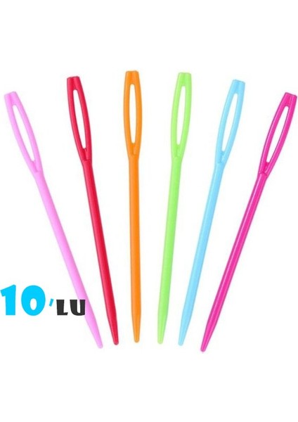 Plastik 9 cm Etkinlik Iğnesi 10 Lu Paket modelleri
