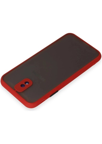 Samsung Galaxy J7 Pro / J730 Kılıf Montreal Silikon Kapak - Kırmızı modelleri