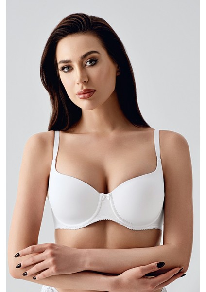 Kadın Desteksiz E Cup Big Size Sütyen , 377110