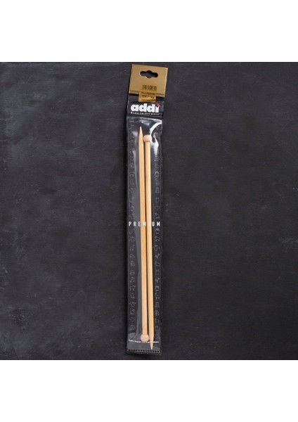 Bambus 8mm 35CM Bambu Örgü Şişi - 500-7