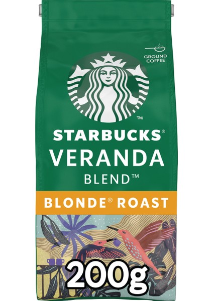 Veranda Blend Blonde Roast Öğütülmüş Kahve 200G fiyatları