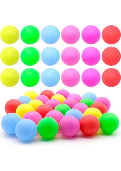 Renkli Pinpon Topu 6'lı Paket modelleri