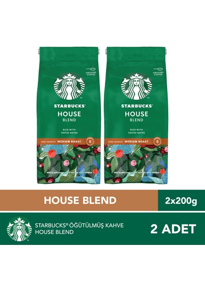 House Blend Öğütülmüş Kahve 2X200 gr
