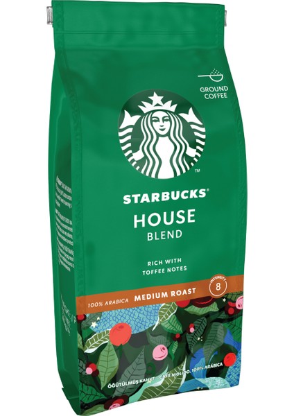 House Blend Öğütülmüş Kahve 2X200 gr fırsatları