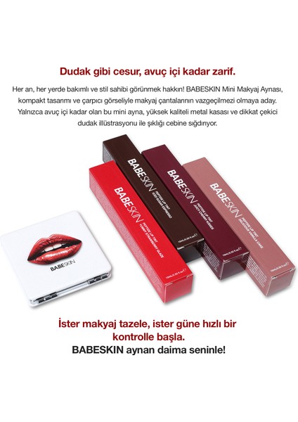 | Katlanır | Çanta | Cep | Çift Taraflı | Makyaj Aynası