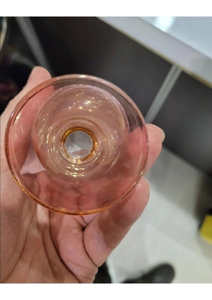 B. Kristal Yuvarlak Kahve Yanı Su Bardak Rastgele Renk 1 Adet fiyatları