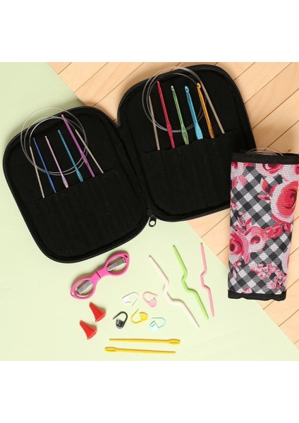 Loren Çantalı Tığ ve Örgü Aksesuarları Seti fiyatları
