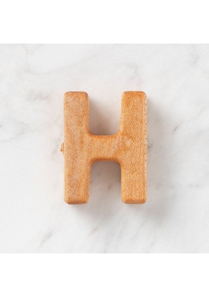 Hobi Baby Organik Ahşap Harf - H