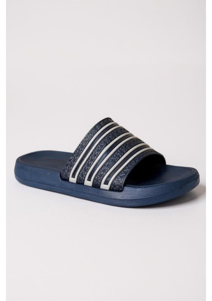 Alb 10230 Şeritli Model Günlük Erkek Plaj Havuz Bahçe Yazlık Sokak Terliği modelleri