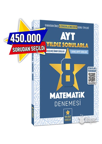 Ayt Matematik 8 Deneme Video Çözümlü Yıldız Sorular