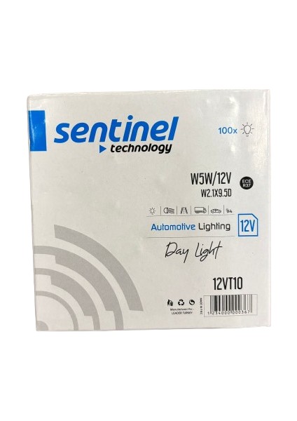 T10 5W 12 V Dipsiz Park Ampulü 100 Adet Fiyatıdır