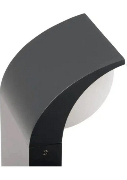 Köln 50 cm LED Bahçe Direği – 14W 3000K Orta Boy Antrasit Bollard Lambası