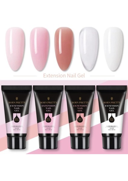 Tırnak Uzatma Poly Jel Soft Pembe 30 ml Hızlı Uzatma ve Doğal Görünüm fiyatları