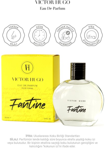 Kadın Parfüm Fantine EDP 100 ml
