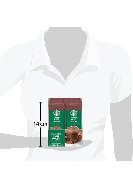 Caffè Mocha Premium Kahve Karışımı 3 x 10'lu Paket (10X22gr) indirimleri