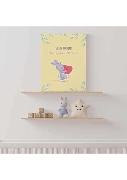 Your Heart | Bebek Odasına Özel Kanvas modelleri