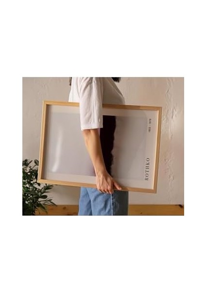 Tanıtım Rothko Çerçevesiz Poster, Modern Dekoratif Çerçevesiz Poster, Tablo, Rothko, 30 x 40 modelleri