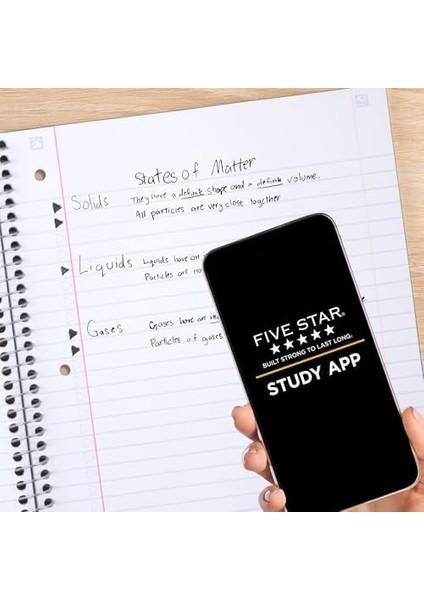 Star Spiral Dizüstü Bilgisayar, Thema, Genişlik Çizgili, 10 - 1/5,1 x 20,3 cm Çeşitli Renkler, 6 Pack (38042) fiyatları