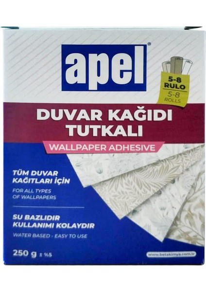 Duvar Kağıdı Yapıştırıcısı 250 G