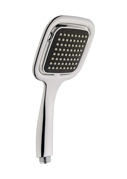 Home Kare Duş Başlığı, El Duşu Şık Tasarımlı Kare Krom,yüksek Tazyikli Banyo Fıskiyesi modelleri