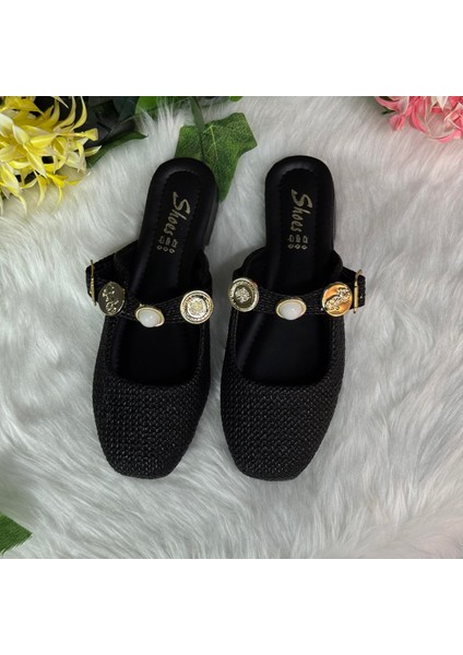 Taşlı Hasır Görünümlü Yazlık Babet M1013 fiyatları