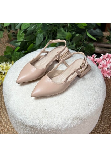 Bilek Bantlı Topuklu Babet M1058