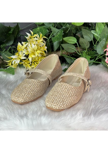 Hasır Dokulu Babet Ayakkabı M1020