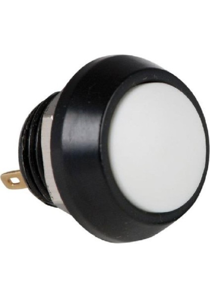 Çin DC184-BY ,KONTAK-1A Beyaz Yaylı M22 Buton