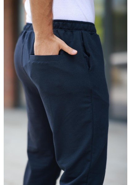 Lacivert Çımalı Bel Lastikli Modern Fit Erkek Jogger PANTOLON-2527 modelleri