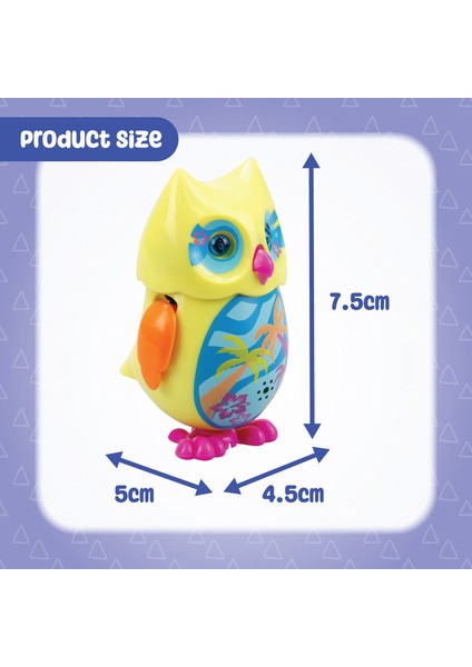 Mini Hoot Sevimli Baykuş - Pembe modelleri
