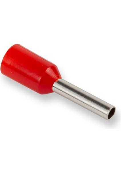 Erf-1.0 ,1mm/kırmızı 1000-ADET Kablo Yüksük