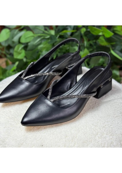 Parıltılı Taş Detaylı Topuklu M1066 modelleri