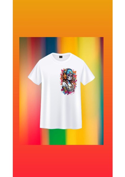 Ön-Arka Baskılı T-Shirt Tasarımı