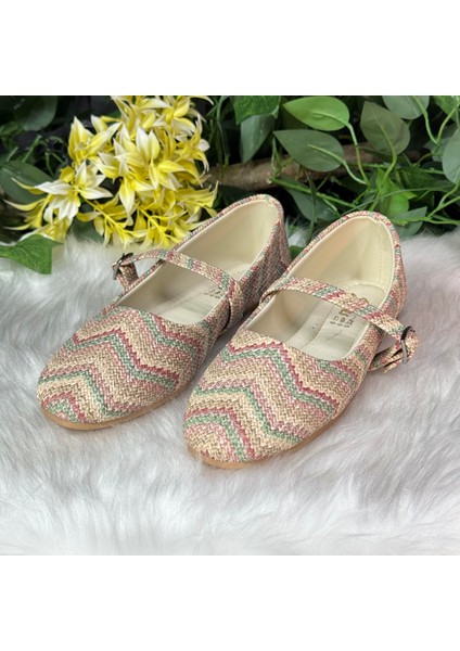 Hasır Dokulu Babet Ayakkabı M1019