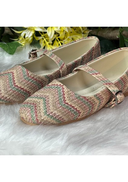 Hasır Dokulu Babet Ayakkabı M1019 fiyatları