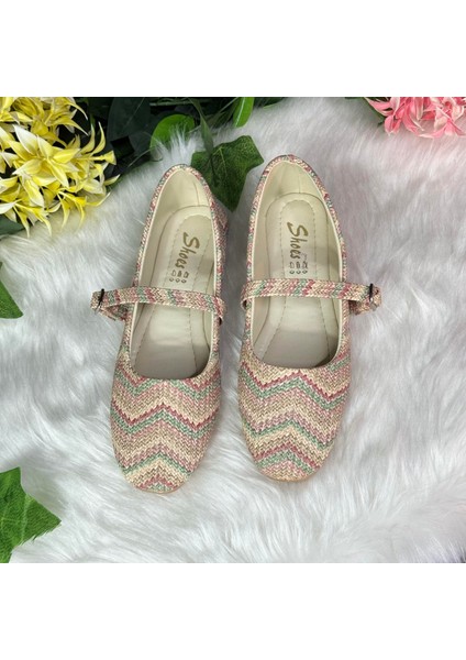 Hasır Dokulu Babet Ayakkabı M1019 modelleri