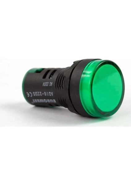 AD16-22DS ,YEŞIL-220V M22 Sinyal Lamba