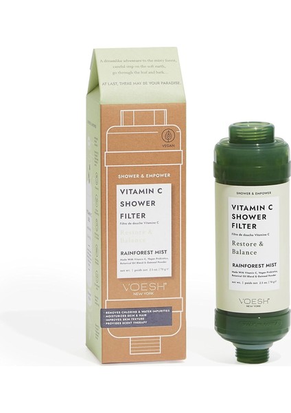 Shower & Empower Duş Filtresi Yağmur Ormani & Vitamin C 70 gr