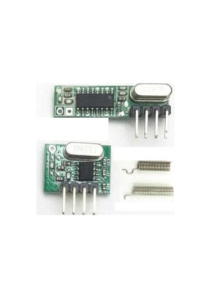 Rf Alıcı Verici Modül Kristalli Takım