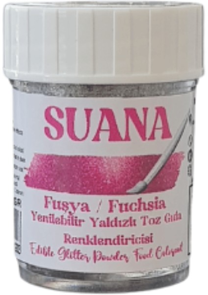Fuşya Metalik Toz Gıda Renklendiricisi 5 gr