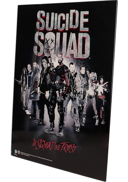 Toys Suicide Squad In Squad We Trust Glass Posteri